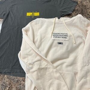 NF Hoodie and T Shirt